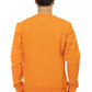 Automobili Lamborghini Orange Cotton Men's Sweater