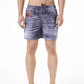 Just Cavalli Blue Polyester Men Swimwear Short