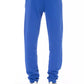 Baldinini Trend Blue Cotton Men's Sport Pant