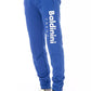 Baldinini Trend Blue Cotton Men's Sport Pant