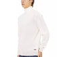 Baldinini Trend White Fabric Men Turtleneck Sweater