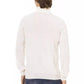 Baldinini Trend White Fabric Men Turtleneck Sweater