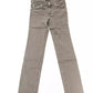 Jacob Cohen Gray Cotton Women Jeans