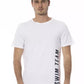 Bikkembergs White Cotton Men T-Shirt