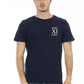 Bikkembergs Blue Cotton Men T-Shirt
