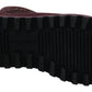 Dolce & Gabbana Bordeaux Nylon Boots Padded Mid Shoes