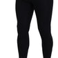 Dolce & Gabbana Black Nylon Slim Fit Stretch Pants
