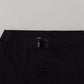 Dolce & Gabbana Black Nylon Slim Fit Stretch Pants