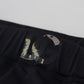 Dolce & Gabbana Black Nylon Slim Fit Stretch Pants