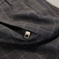 Dolce & Gabbana Grey Cotton Checkered Chino Pants