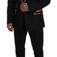 Dolce & Gabbana Black Gold Fantasy Tuxedo Slim Fit Suit