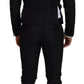 Dolce & Gabbana Black Polyester Men 2 Piece MARTINI Suit