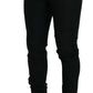 Dolce & Gabbana Black Polyester Men 2 Piece MARTINI Suit
