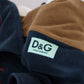 Dolce & Gabbana Multicolor Cotton Collared Pullover Sweater