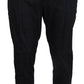 Dolce & Gabbana Grey Cotton Tapered Cotton Pants