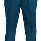 Dolce & Gabbana Blue Cotton Chinos Trousers Pants