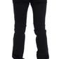 GF Ferre Blue Cotton Stretch Chinos Pants