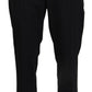 Dolce & Gabbana Gray Wool Stretch Dress Formal Slim Fit Pant
