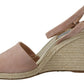 Prada Pink Suede Leather Ankle Strap Sandals