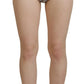 Dolce & Gabbana Silver Holographic High Waist Hot Pants Shorts