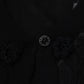 Dolce & Gabbana Black Floral Lace Button Cardigan Sweater