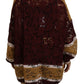Dolce & Gabbana Multicolor Lace V-neck Pullover Sweater