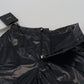 Dolce & Gabbana Black Nylon High Waist Skinny Pants