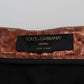Dolce & Gabbana Metallic Bronze High Waist Skinny Jeans