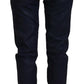 Just Cavalli Black Low Waist Slim Fit Women Casual Denim Jeans