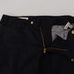 CYCLE Black Cotton Baggy High Waist Women Pants