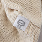 PINK MEMORIES Beige Cotton Blend Sleeveless Round Neck Tank Top