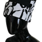 Dolce & Gabbana White Printed Nylon Women Winter Beanie Cap Hat