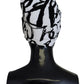 Dolce & Gabbana White Printed Nylon Women Winter Beanie Cap Hat