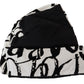 Dolce & Gabbana White Printed Nylon Women Winter Beanie Cap Hat
