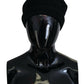 Dolce & Gabbana Black Virgin Wool Women Winter Beanie Cap Hat