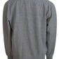 Aeronautica Militare Gray Men Pullover Sweatshirt Sweater