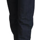 Exte Dark Blue Low Waist Straight Fit Women Denim Jeans