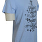 Dolce & Gabbana Light Blue Happy New Year 2017 Cotton T-shirt