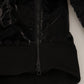 Dolce & Gabbana Black Nylon Hooded Full Zip Bomber Jacket