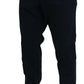 Dolce & Gabbana Blue Cotton Dress Formal Men Pants