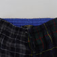 Dolce & Gabbana Multicolor Checkered Wool Men Jogger Pants