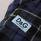 Dolce & Gabbana Multicolor Checkered Wool Men Jogger Pants