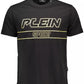 Plein Sport Black Cotton T-Shirt