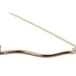Dolce & Gabbana Silver Brass Crystal Spilla Serpente Brooch Pin