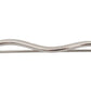 Dolce & Gabbana Silver Brass Crystal Spilla Serpente Mens Brooch Pin