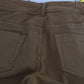 PLEIN SUD Brown Cotton Mid Waist Skinny Slim Fit Denim Jeans