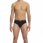 Cavalli Class Blue Cotton Men Underwear Pack