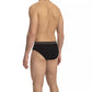 Cavalli Class Black Cotton Men's Underwear Trio Pack