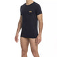 Cavalli Class "Blue Cotton Men T-Shirt"