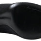 Dolce & Gabbana Black Stiletto Heel Mid Calf Women Boot Shoes
